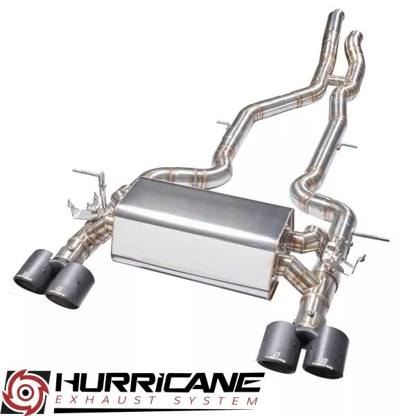 Hurricane Exhaust 2.76" ECE Klappenanlage für BMW M4 F82 431PS